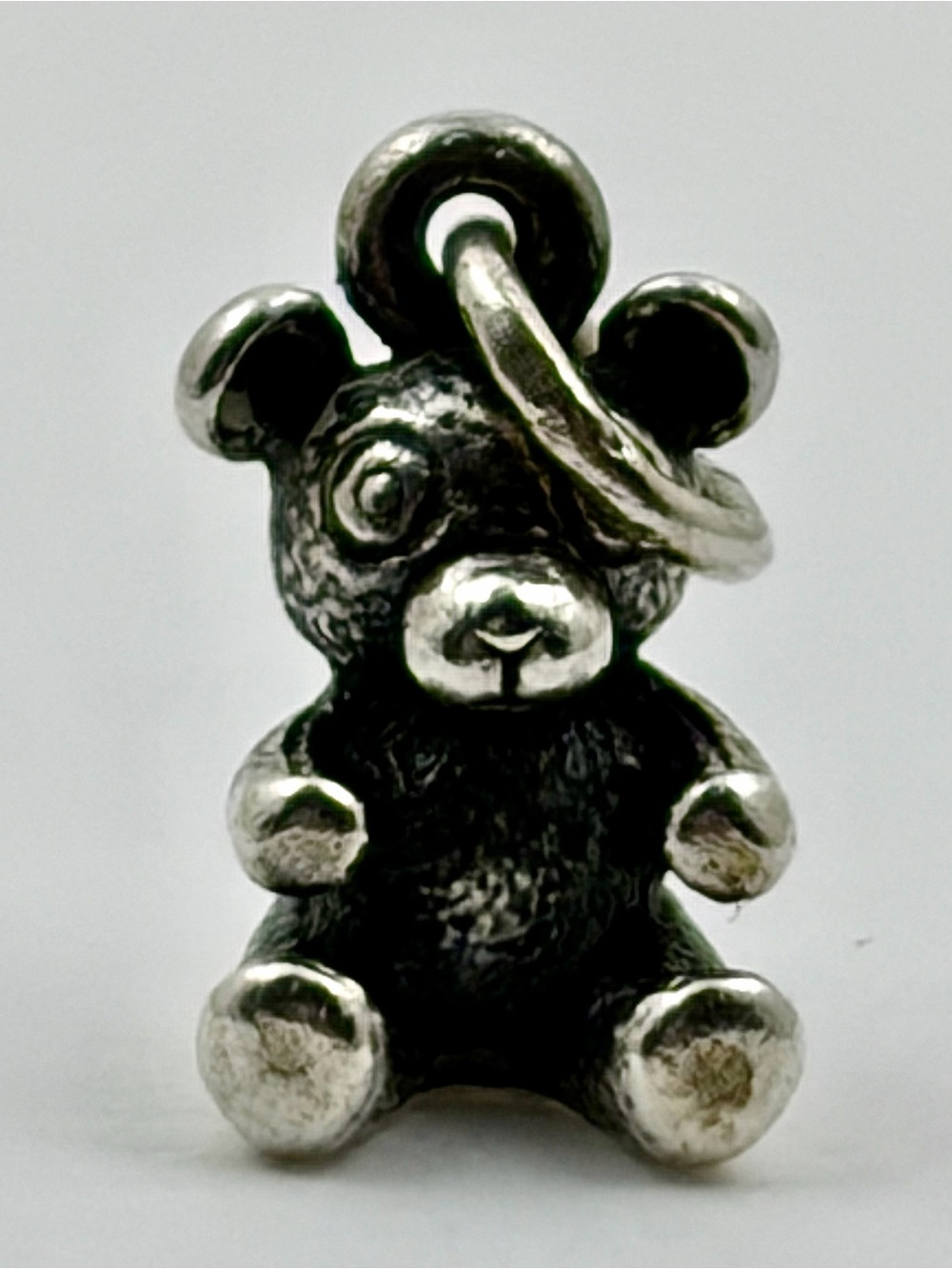 James Avery RETIRED Sterling TEDDY BEAR Charm